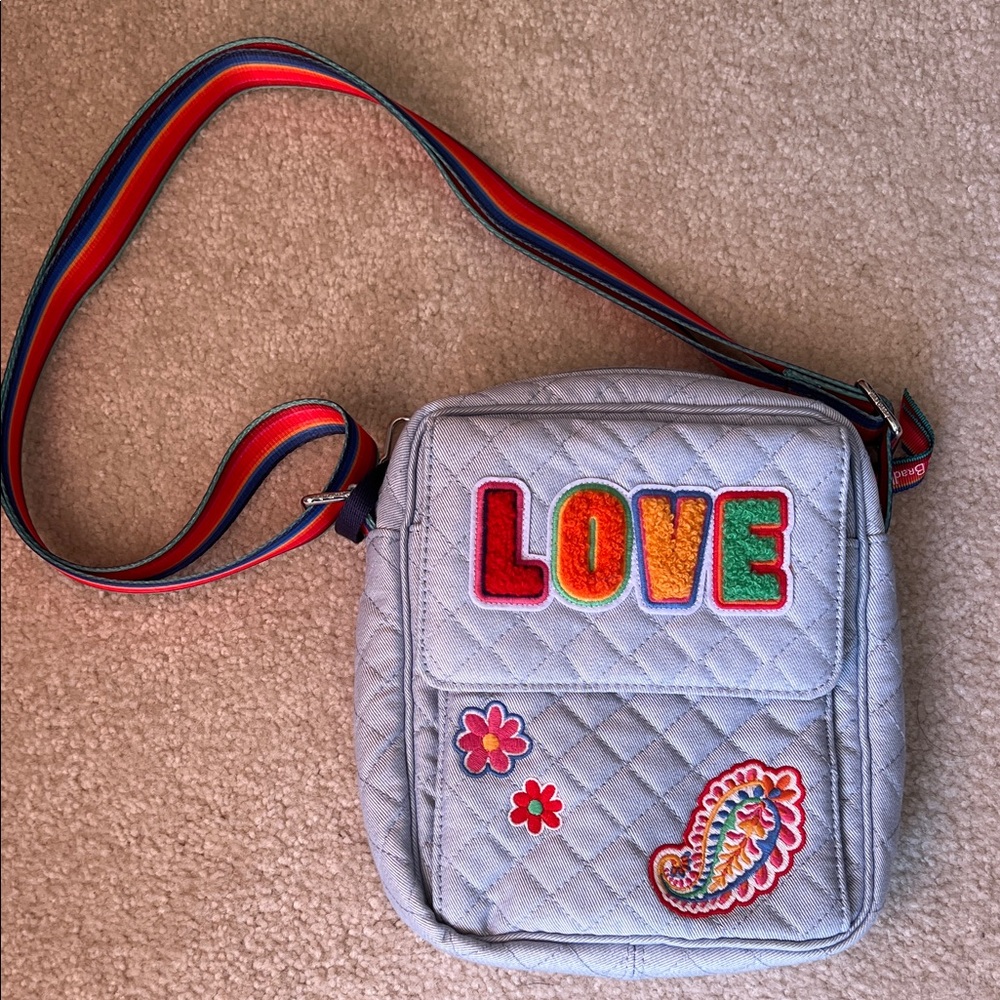 Vera Bradley Quilted Love Crossbody Bag